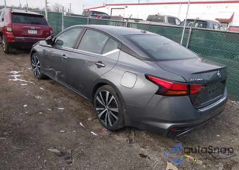 2021 Nissan Altima Sr Fwd из США, поврежденный, VIN 1N4BL4CVXMN357506